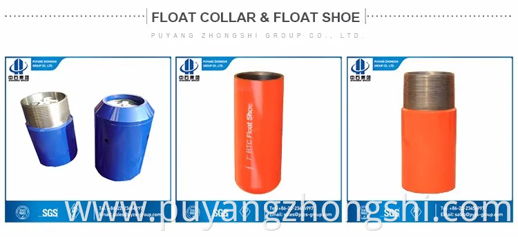 China Professional Factory Drilling Cement Float Collar And Float Shoe Coustomised